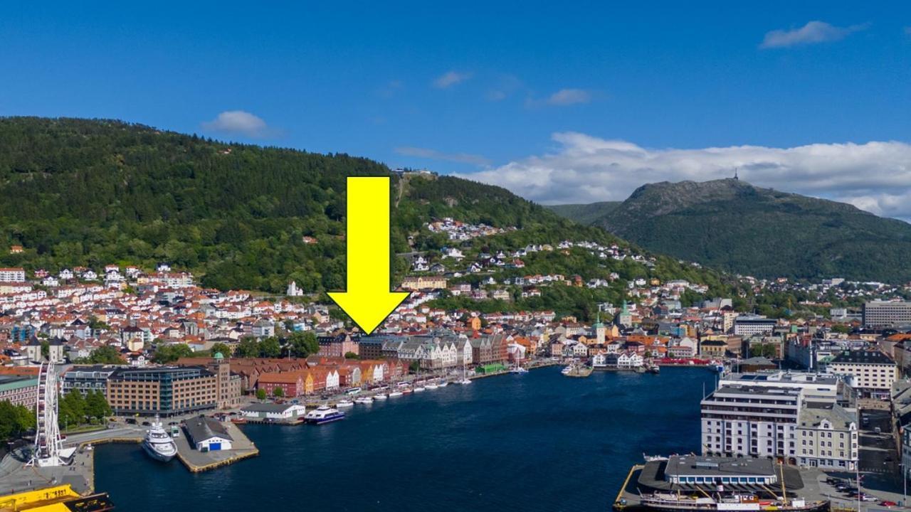Апартаменты Bryggen // Floyen Living Берген Экстерьер фото