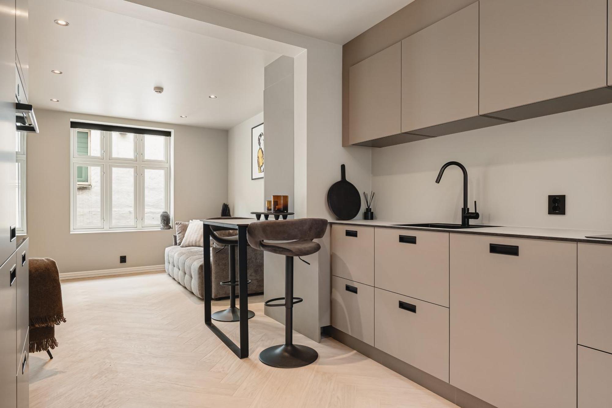 Апартаменты Bryggen // Floyen Living Берген Экстерьер фото