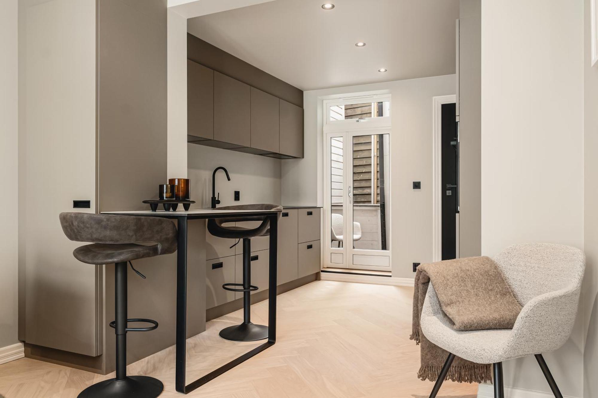 Апартаменты Bryggen // Floyen Living Берген Экстерьер фото